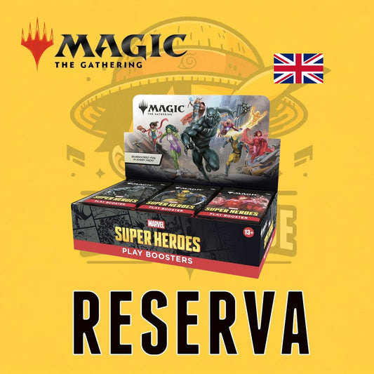 TCG Magic The Gathering | Marvel Super Heroes - Play Booster (30 sobres) (Inglés) (RESERVA)
