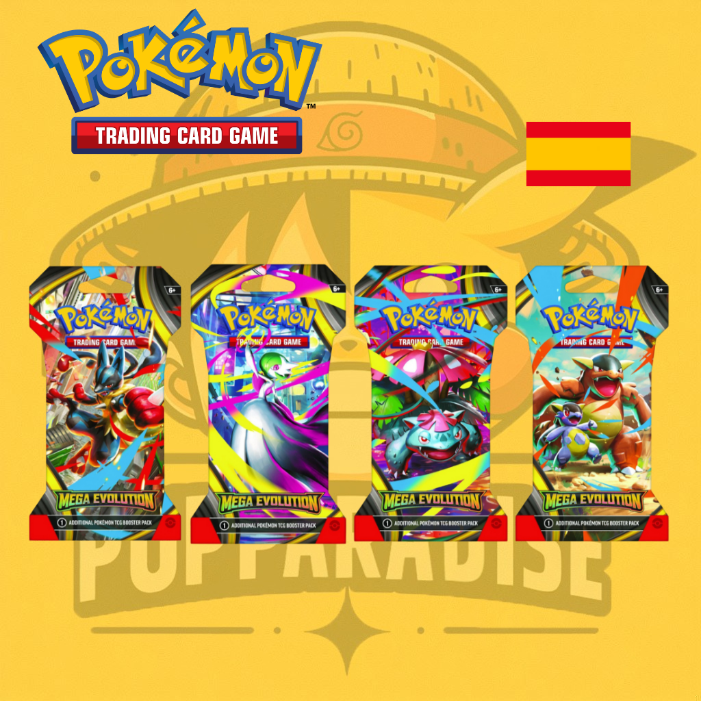 TCG Pokémon! Sleeved Booster (24 Sobres) SV11 - Megaevolución (Español)