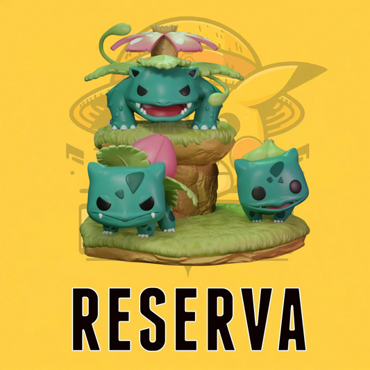Custom Pop! Pokemon - Moment Bulbasaur, Ivysaur & Venusaur