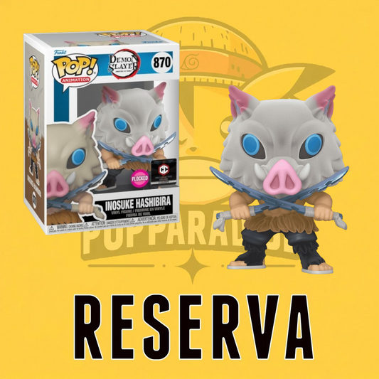 Funko Pop! Demon Slayer / Kimetsu No Yaiba- Inosuke Hashibira (Flocked) (Chalice Collectibles) (RESERVA)