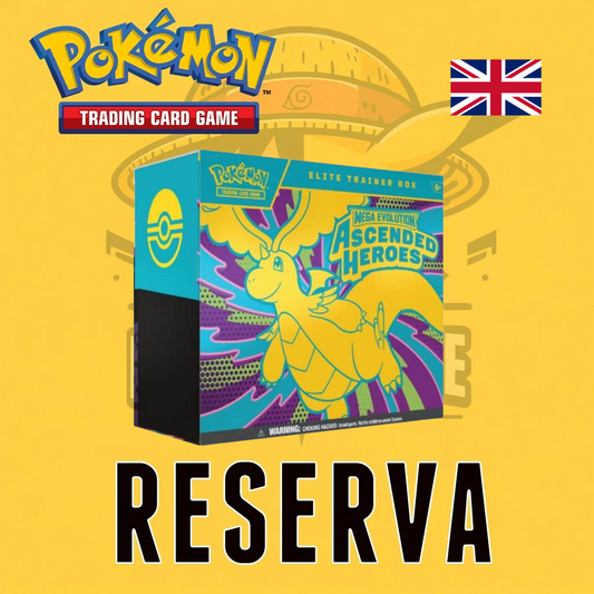 TCG Pokémon! Elite Trainer Box - Heroes Ascendentes (Ascended Heroes) (Inglés) (RESERVA)