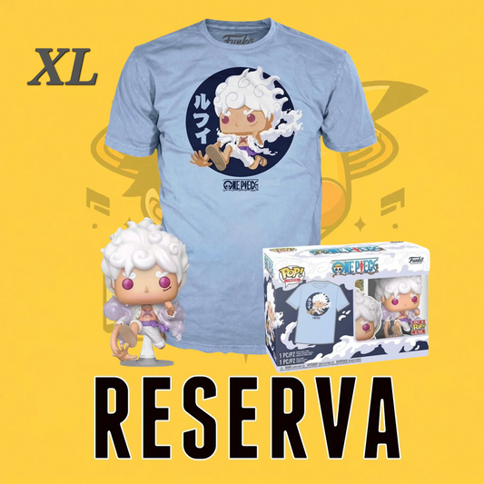 Funko Pop! & Tee - One Piece - Luffy Gear Five (Pearlescent) Talla XL (RESERVA)