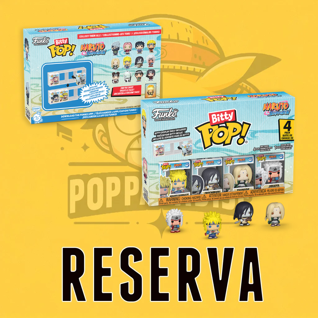 Bitty Pop! Naruto 4-pack Series 2 (RESERVA)