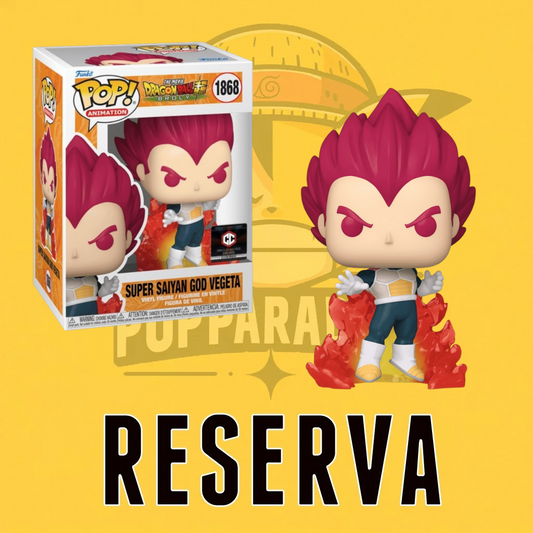 Funko Pop! Dragon Ball Super - Saiyan God Vegeta (Chalice Collectibles)(RESERVA)