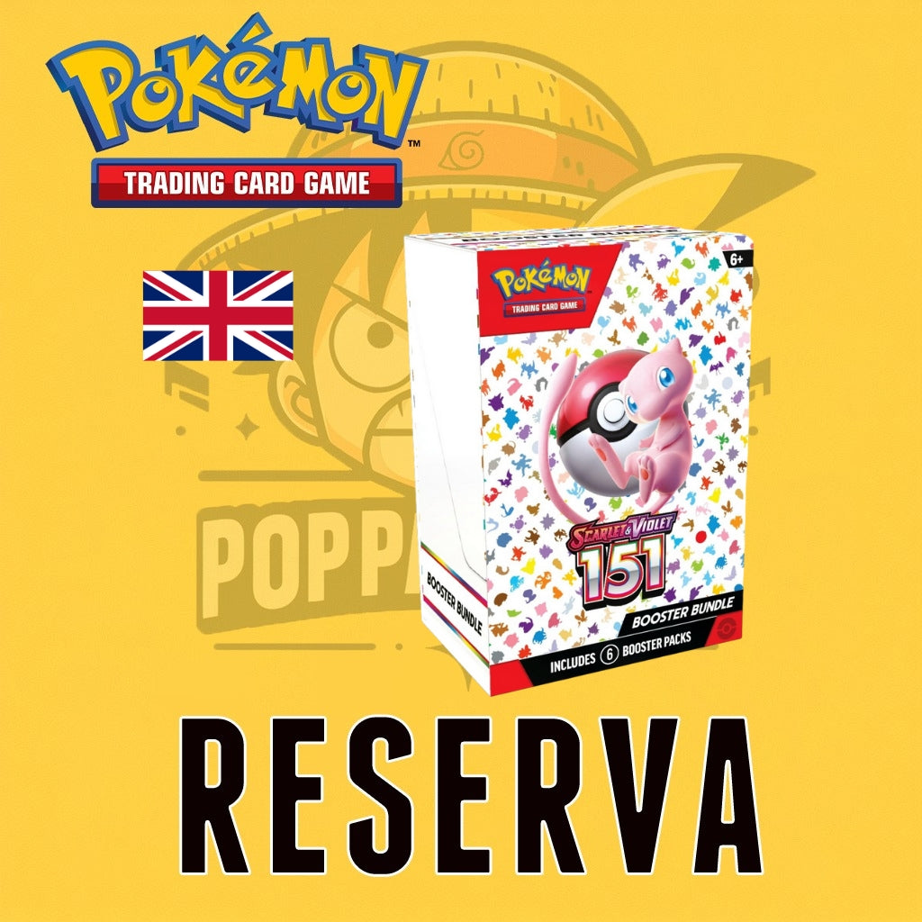 TCG Pokémon! Booster Bundle Scarlet & Violet SV3.5 151 (Inglés) (RESERVA)