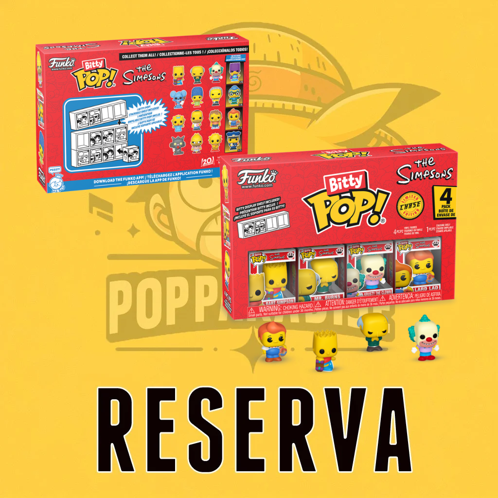 Bitty Pop! 4-pack The Simpsons Serie 1 (RESERVA)