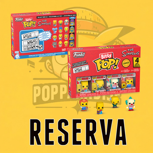 Bitty Pop! 4-pack The Simpsons Serie 1 (RESERVA)