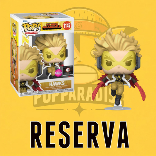 Funko Pop! My Hero Academia - Hawks (Flocked) (Chalice Collectibles) (RESERVA)