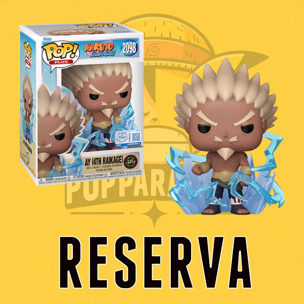 Funko Pop! Naruto Shippuden - AY (4th Raikage) 2098 (SE) (Opción Chase Aleatorio) (RESERVA)