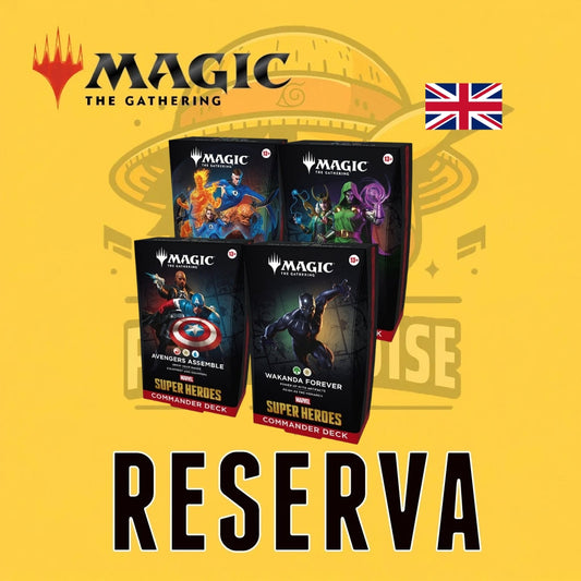 TCG Magic The Gathering | Marvel Super Heroes - Pack Commander Decks (Caja 4) (Inglés) (RESERVA)