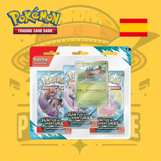 TCG Pokémon! 3 Pack Escarlata y Púrpura SV9 Juntos de Aventuras (Aleatorio)(Español)