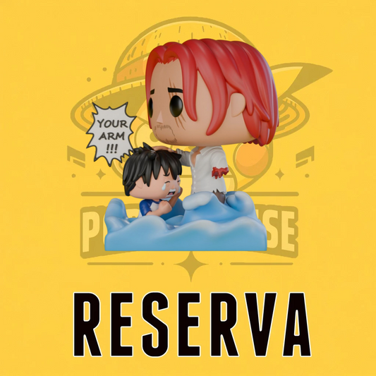 Custom Pop! One Piece - Shanks & Luffy niño