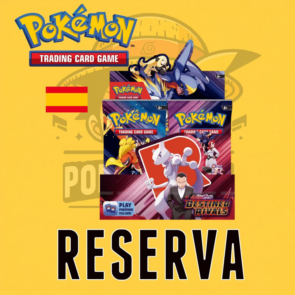TCG Pokémon! Booster Box (36 Sobres) Escarlata y Púrpura SV10 - Rivales Destinados (Español)(RESERVA)