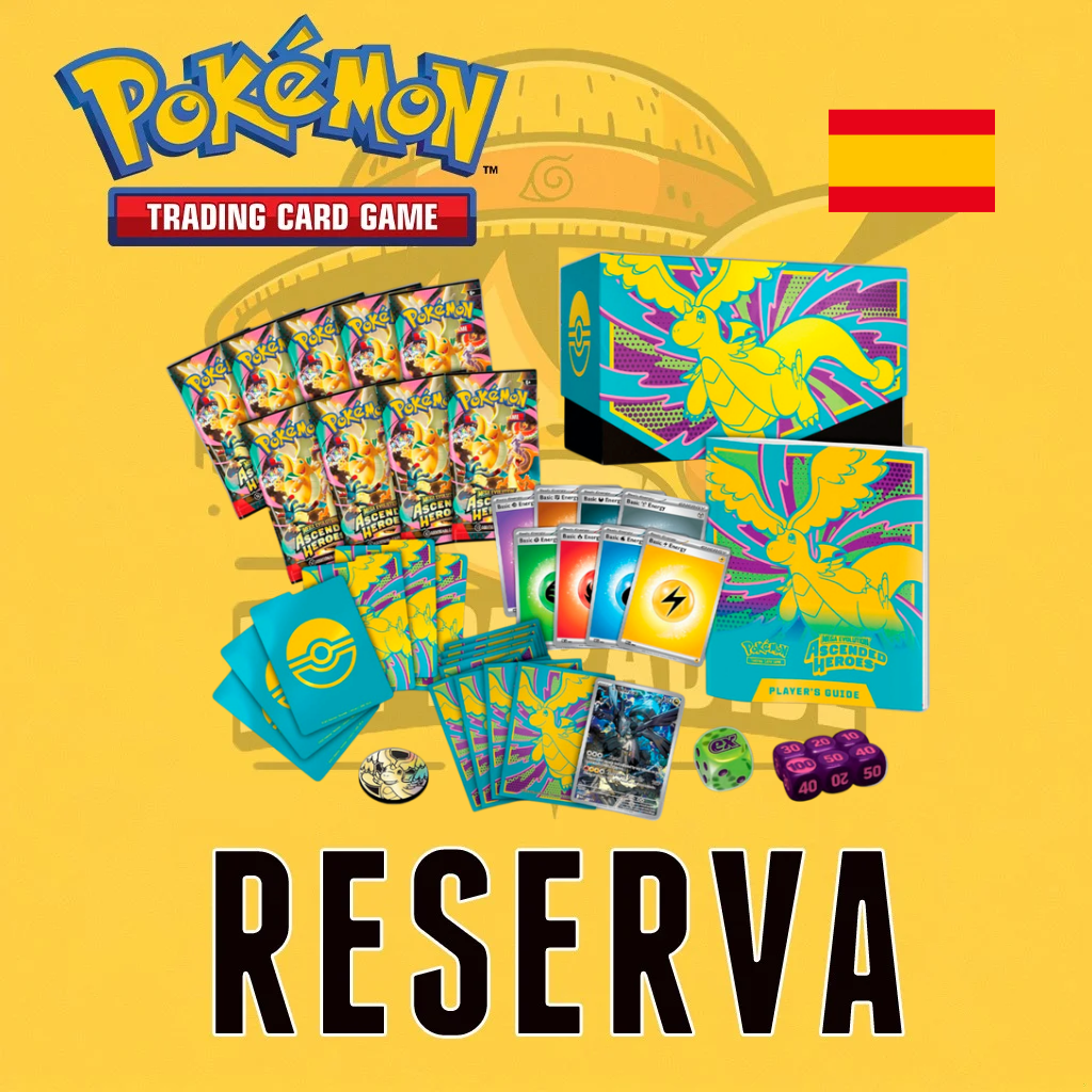 TCG Pokémon! Elite Trainer Box - Heroes Ascendentes (Ascended Heroes) (Español) (RESERVA)