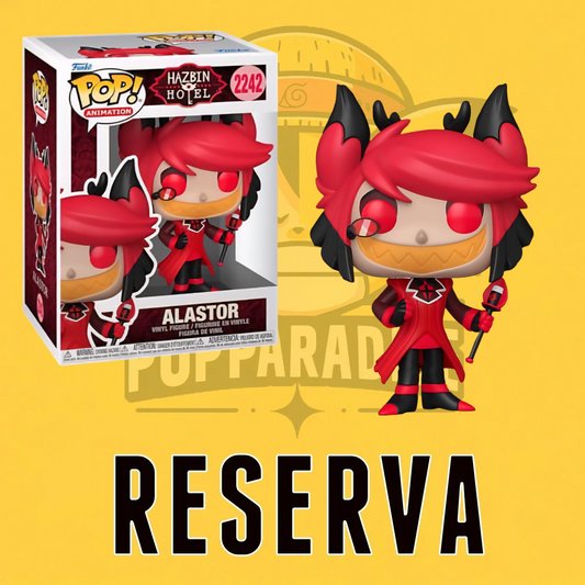 Funko Pop! Hazbin Hotel - Alastor 2242 (Opción Chase Aleatorio) (RESERVA)