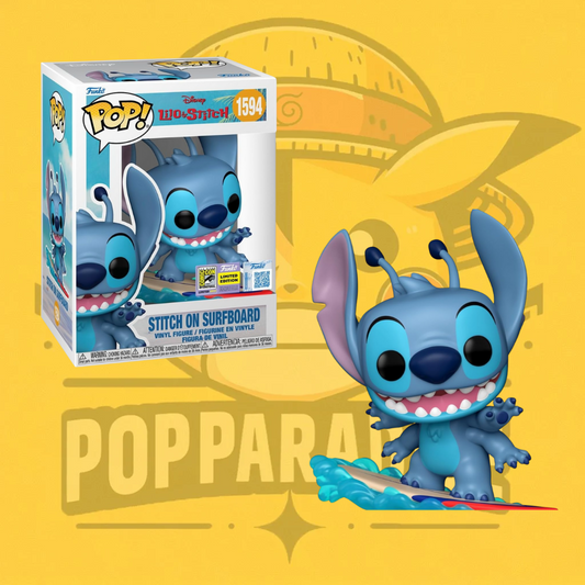 Funko Pop! Disney - Stitch on Surfboard 1594 SDCC2025