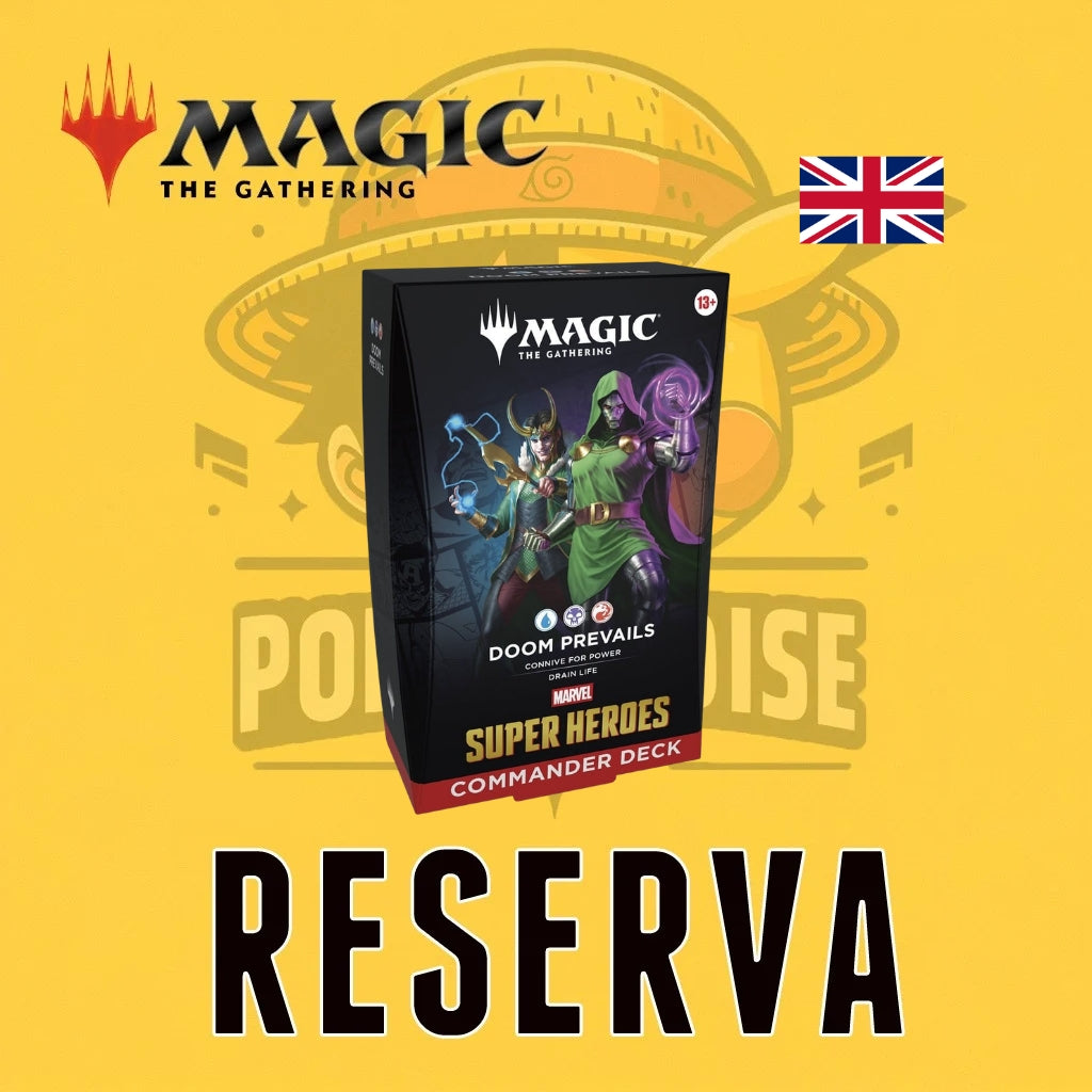 TCG Magic The Gathering | Marvel Super Heroes - Commander Deck Doom Prevails (Inglés) (RESERVA)