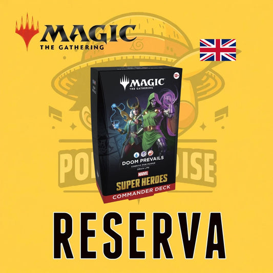 TCG Magic The Gathering | Marvel Super Heroes - Commander Deck Doom Prevails (Inglés) (RESERVA)