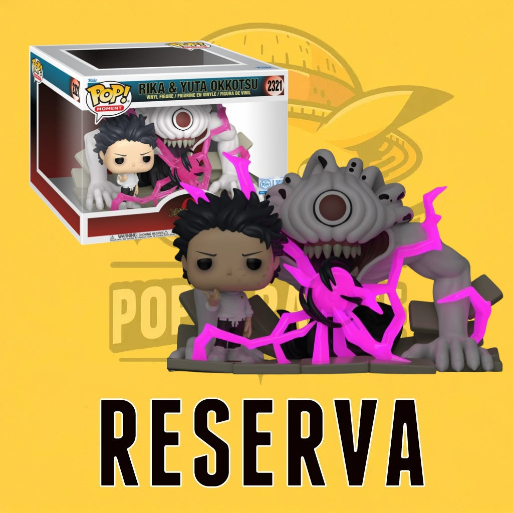 Funko Pop! Jujutsu Kaisen – Rika & Yuta Okkotsu 2321 (SE) (Moment) (RESERVA)