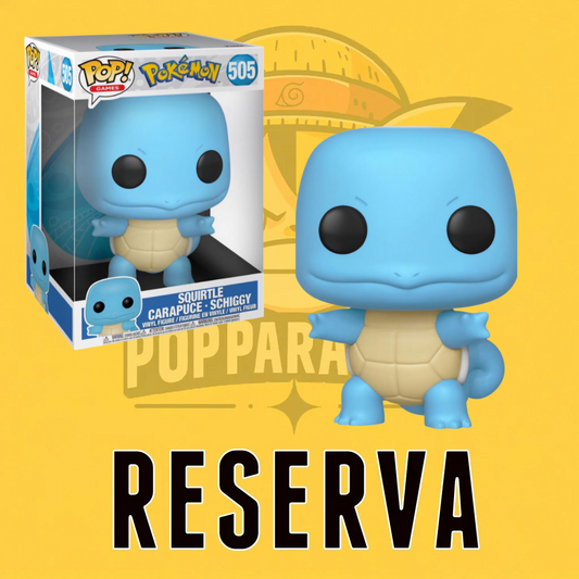 Funko Pop! Pokémon - Squirtle Jumbo 25cm 505 (RESERVA)