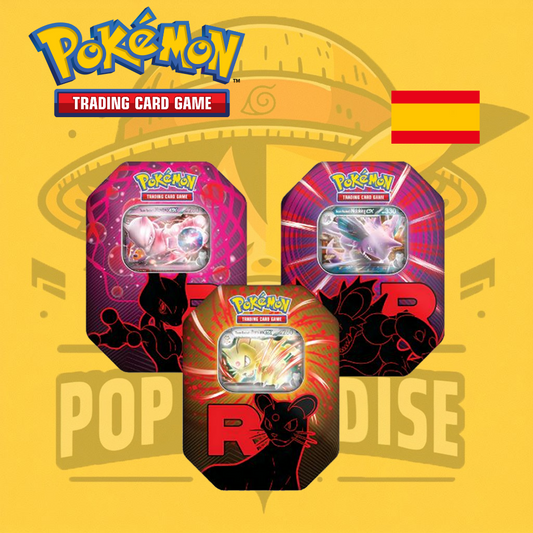 TCG Pokémon! Lata metálica Escarlata y Púrpura SV10 - Rivales Destinados (Español)