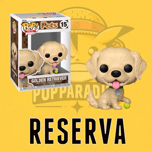 Funko Pop! Pets - Golden Retriever 15 (RESERVA)