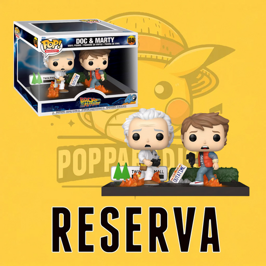 Funko Pop! Back to the Future - Doc & Marty 1846 (RESERVA)