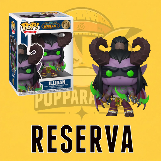 Funko Pop! World Of Warcraft - Illidan 1101 (Chase Aleatorio) (RESERVA)