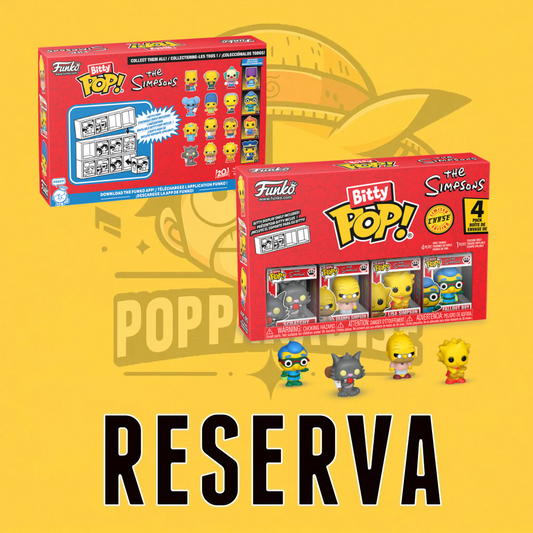 Bitty Pop! 4-pack The Simpsons Serie 4 (RESERVA)