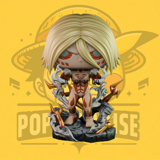 Custom Pop! Attack On Titan - Titán Hembra