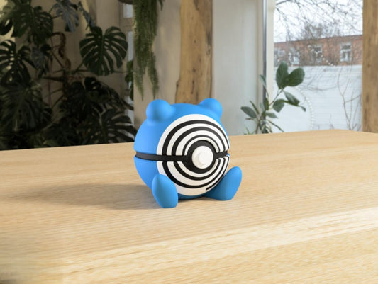 POKE BALL 3D! 0061 Poliwhirl