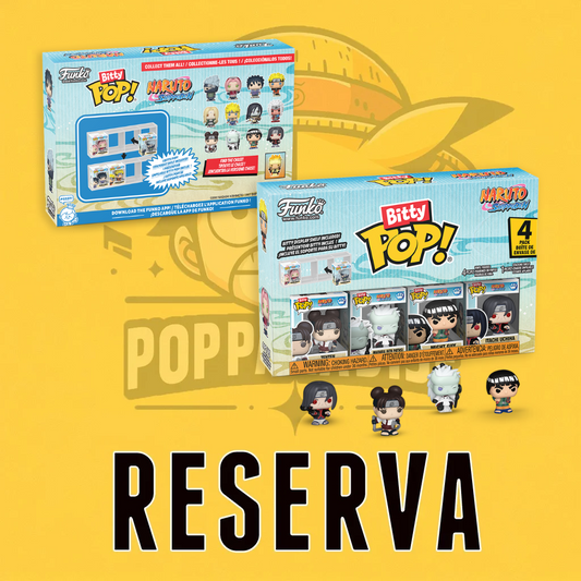 Bitty Pop! Naruto 4-pack Series 3 (RESERVA)
