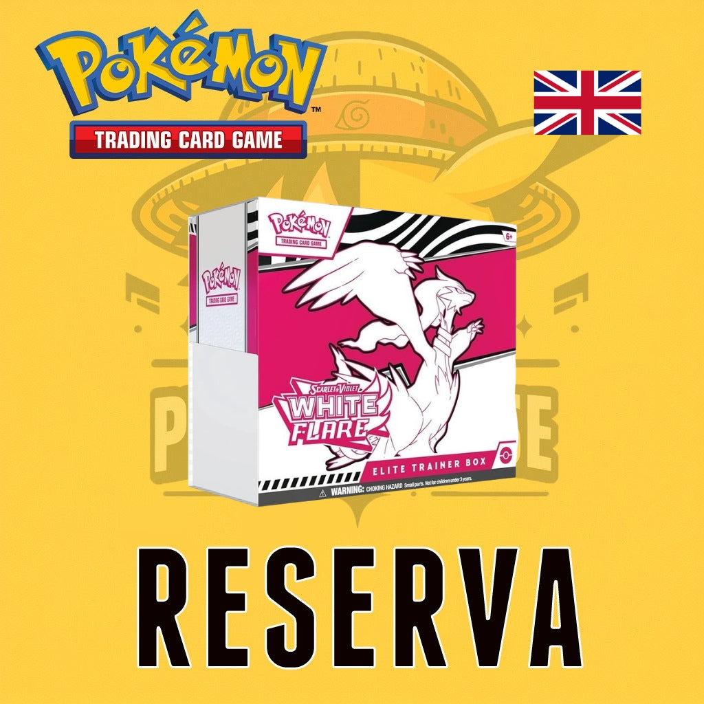 TCG Pokémon! Elite Trainer Box SV10.5 - White Flame (Inglés) (RESERVA)