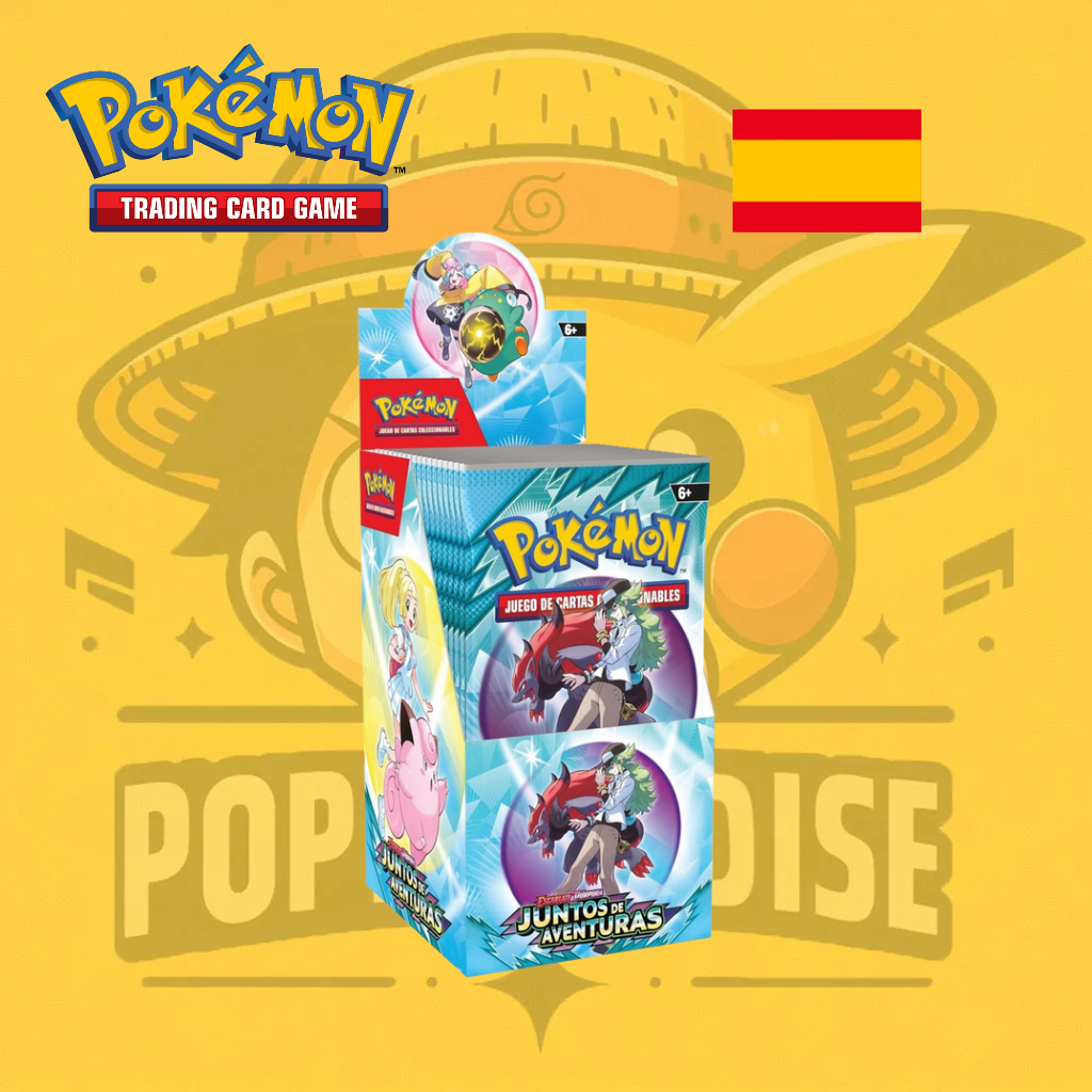 TCG Pokémon! Booster Box (18 sobres) - Juntos de Aventuras (Español)