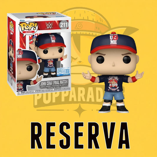 Funko Pop! WWE - John Cena (Final Match) 211 (SE) (RESERVA)