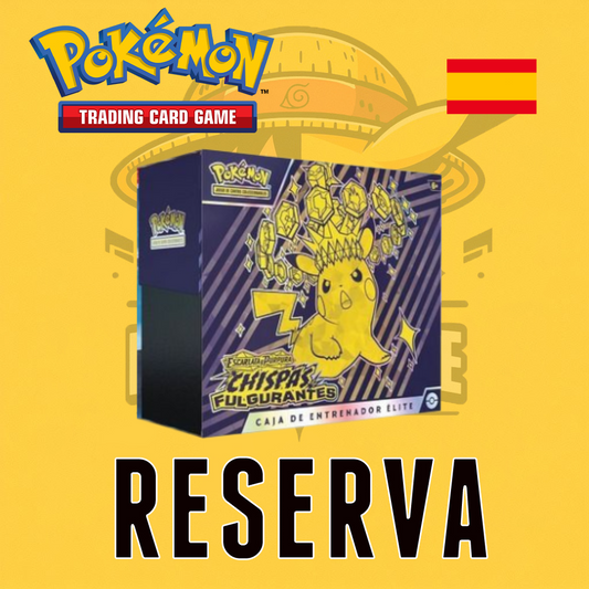TCG Pokémon! Escarlata y Púrpura ETB Chispas Fulgurantes (Español)