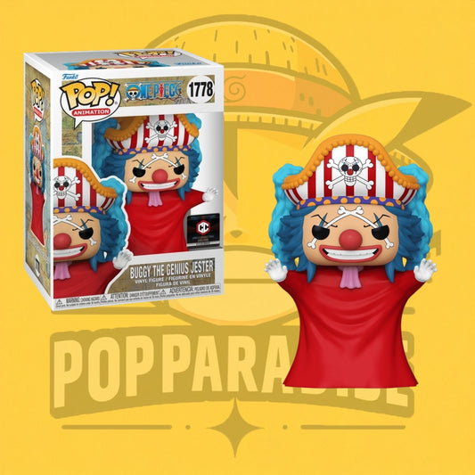Funko Pop! One Piece - Buggy The Genius Jester (Chalice Collectibles)