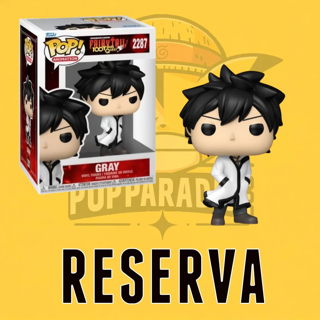 Funko Pop! Fairy Tail – Bundle Gray 2287 + Chase (RESERVA)