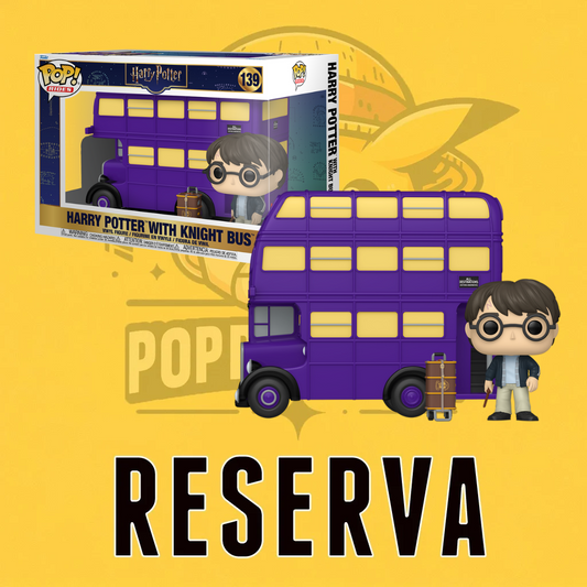 Funko Pop! Harry Potter – Harry Potter With Knight Bus 139 (RESERVA)