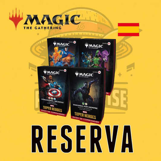 TCG Magic The Gathering | Marvel Super Heroes - Pack Commander Decks (Caja 4) (Español) (RESERVA)