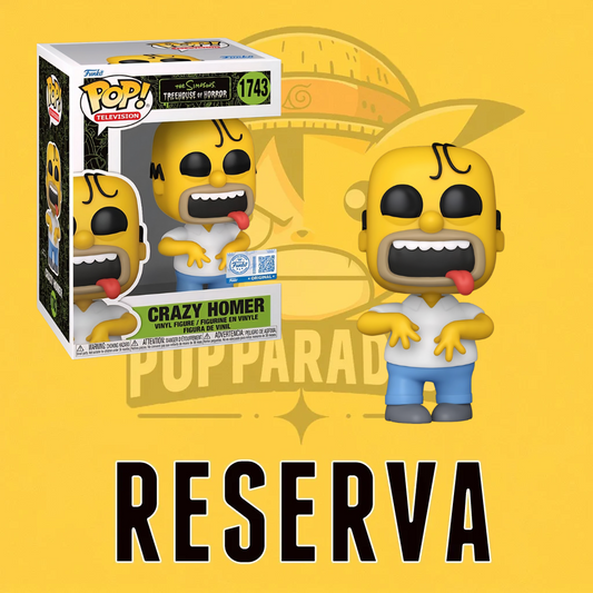 Funko Pop! The Simpsons - Crazy Homer 1743 (SE) (RESERVA)