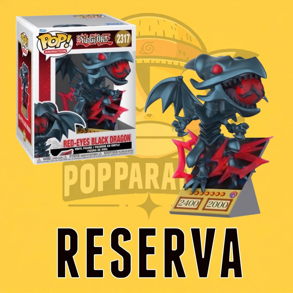 Funko Pop! Yu-Gi-Oh! – Red Eyes Black Dragon 2317 (Premium) (RESERVA)