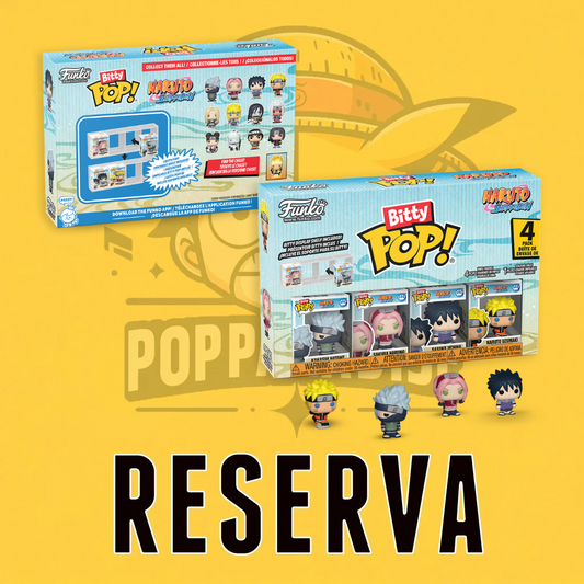 Bitty Pop! Naruto 4-pack Series 1 (RESERVA)