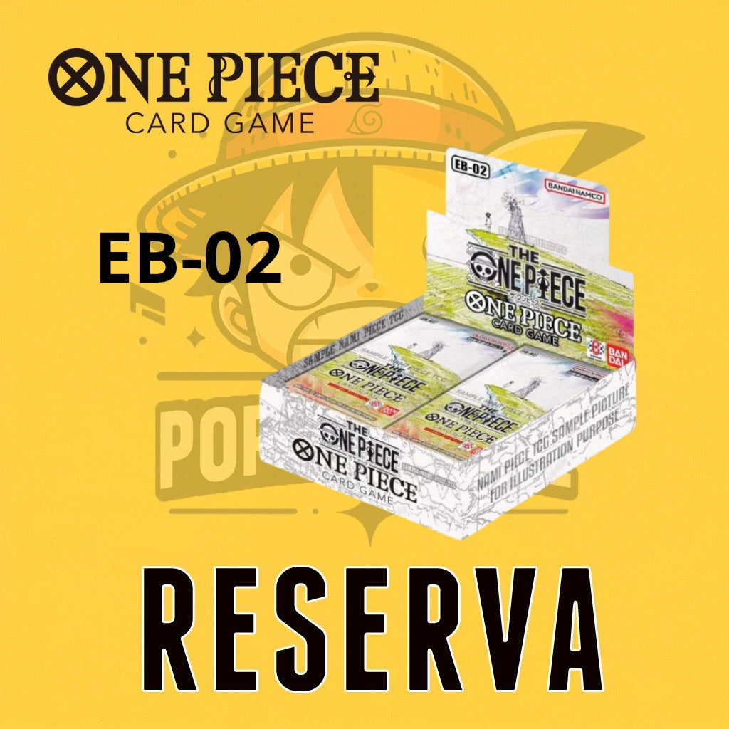 TCG One Piece! EB-02 Memorial Collection (Inglés)(RESERVA)