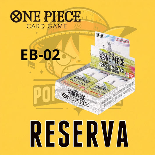 TCG One Piece! EB-02 Memorial Collection (Inglés)(RESERVA)