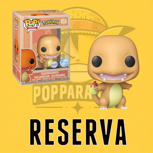 Funko Pop! Pokémon - Charmander (Soft Color) (SE) 455 (RESERVA)