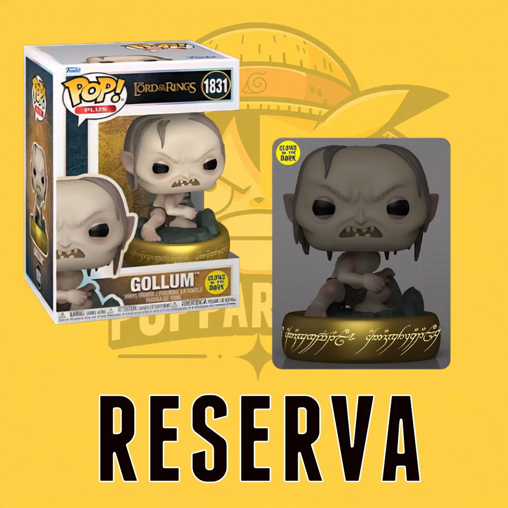Funko Pop! The Lord Of The Ring - Gollum 1831 PLUS (GITD) (RESERVA)