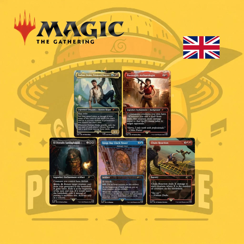 TCG Magic The Gathering | Secret Lair x PlayStation: Uncharted (Inglés)(BAJO PEDIDO)