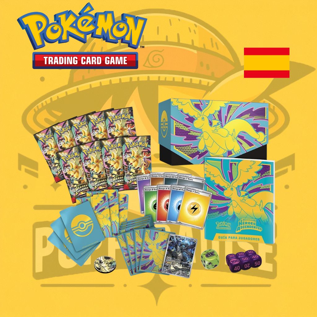 TCG Pokémon! Elite Trainer Box - Heroes Ascendentes (Ascended Heroes) (Español)