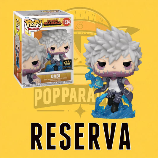 Funko Pop! My Hero Academia - Dabi Excl. 1834 PLUS (Opción Aleatoria Chase) (RESERVA)